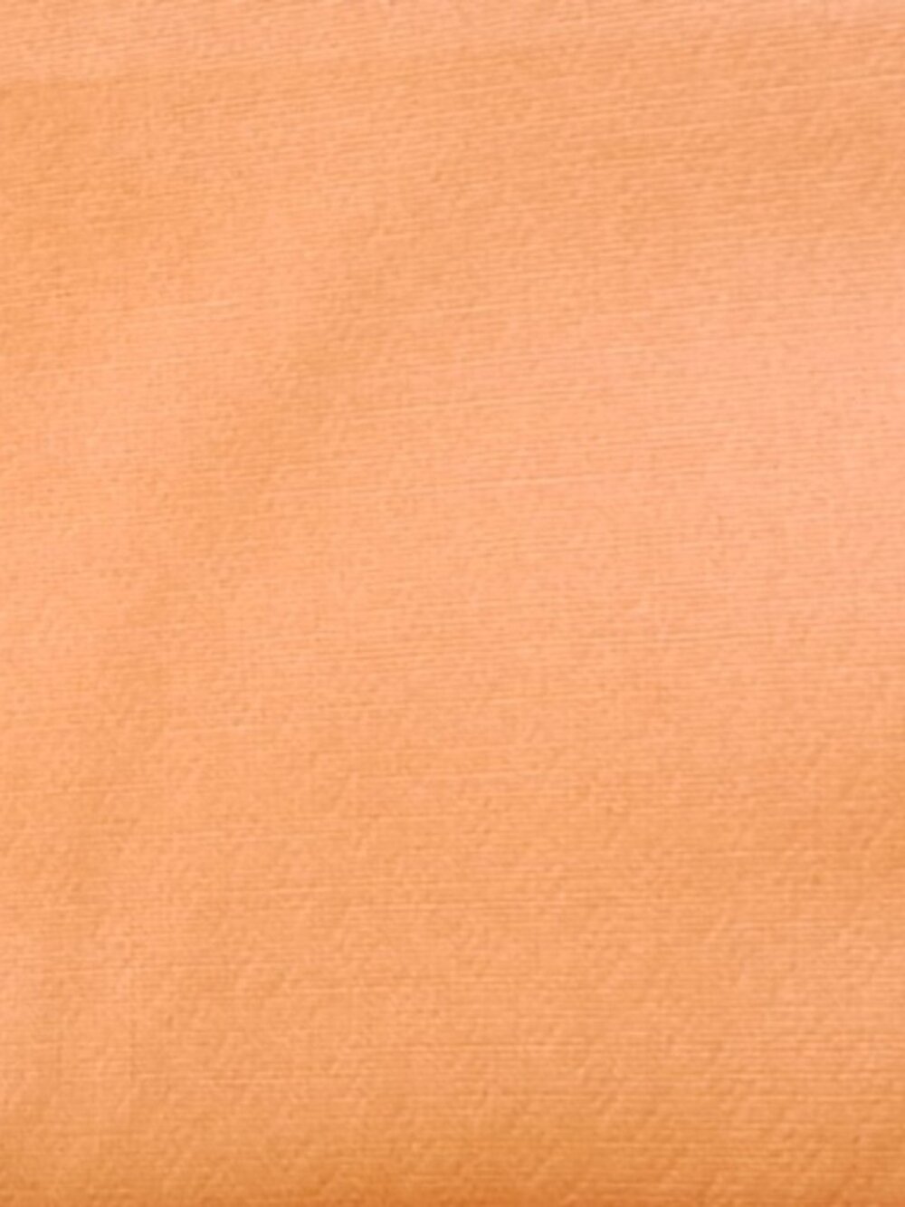 Light Pumpkin Cotton Fabric 46" wide x 1 1/3 yards